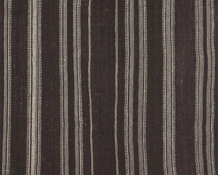 Brown Turkish Kilim Rug 4'10" x 6'6" Flat-Weave | No. VR35973
