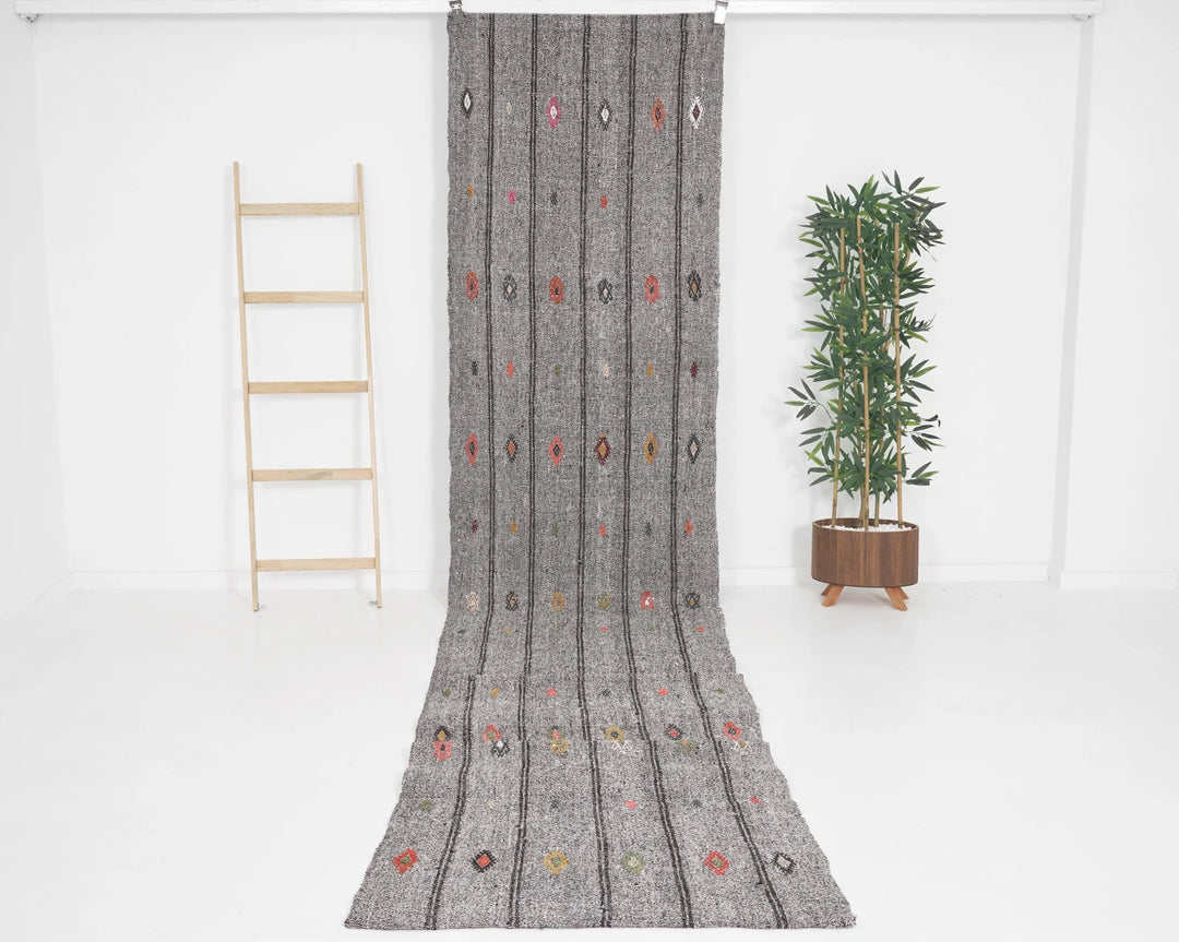 Gray Runner Rug 2' 11" x 16' 5" | No. VR36305