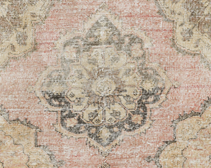Multicolor Turkish Oushak Rug 3' 1" x 12' 5" Hand-Knotted | No. VR36412