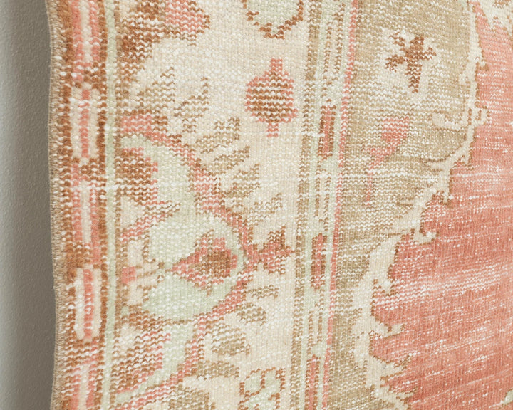 Multicolor Turkish Oushak Rug 6'5" x 9'4" Hand-Knotted | No. VR36825