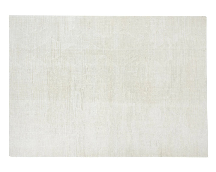 White Turkish Kilim Rug 8' 4" x 10' 11" Flat-Weave | No. VR36973