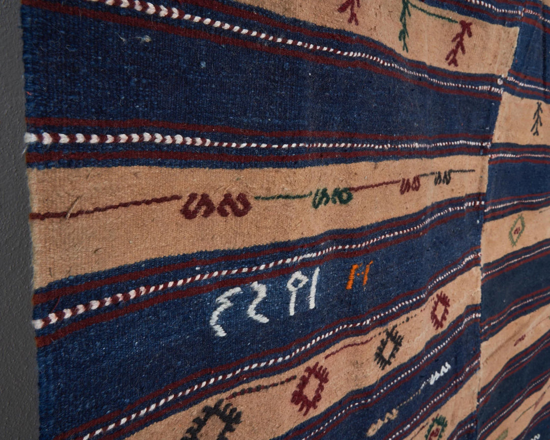 Multicolor Turkish Kilim Rug 9' 6" x 13' 1" Flat-Weave | No. VR37041