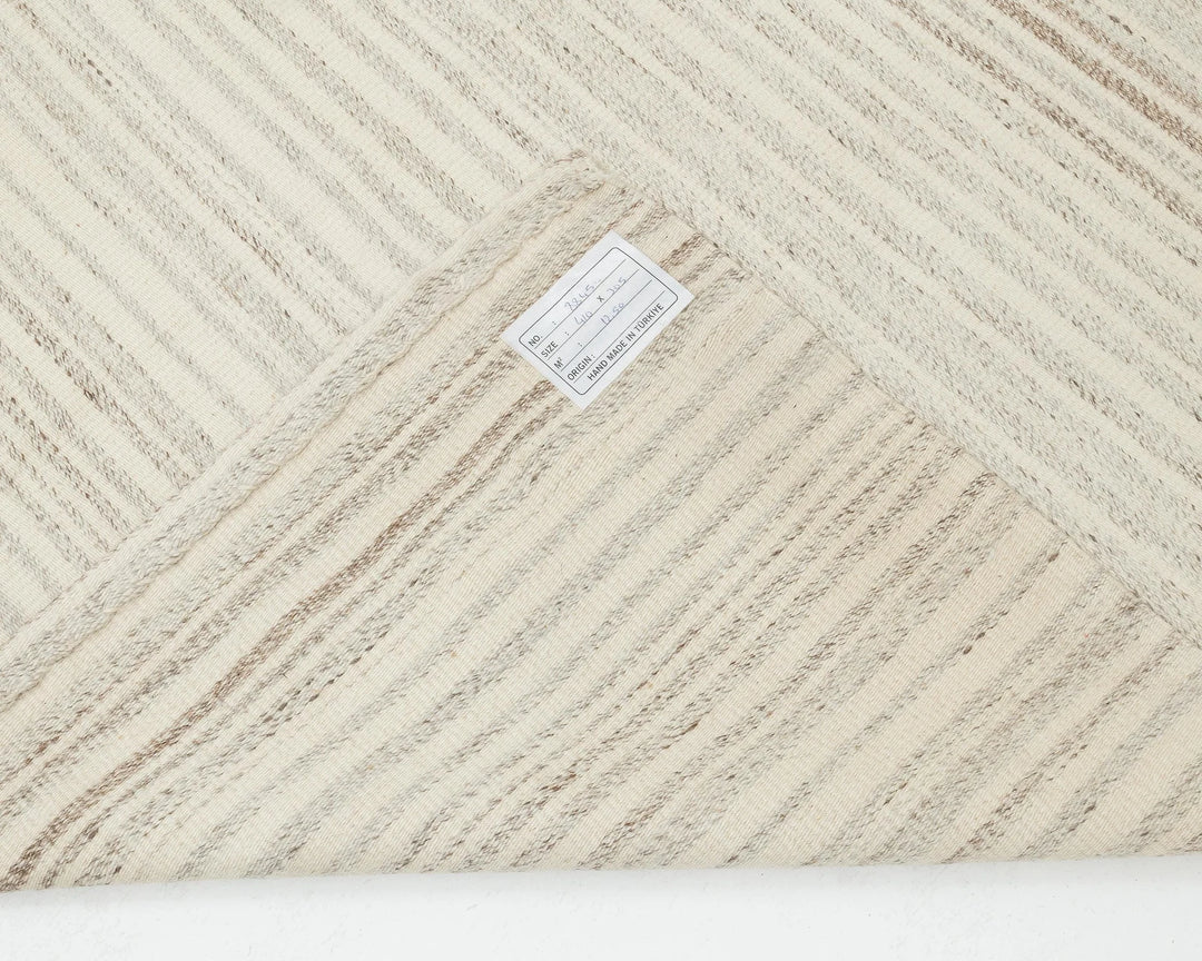 Multicolor Turkish Kilim Rug 9' 6" x 13' 1" Flat-Weave | No. VR37041