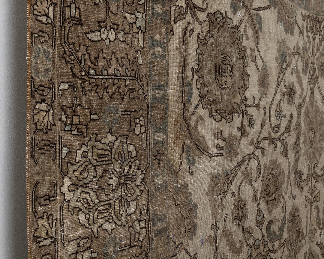 Multicolor Turkish Oushak Rug 8' 1" x 11' 2" Hand-Knotted | No. VR37235