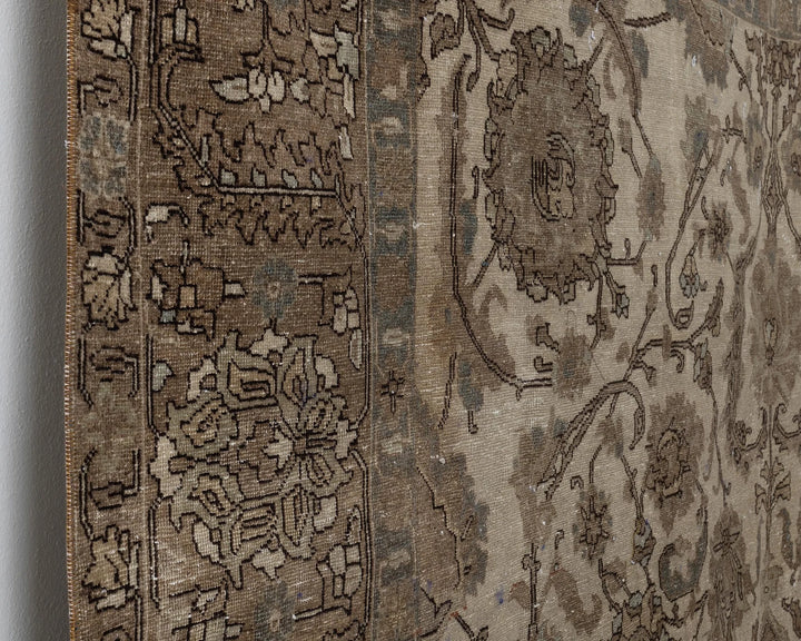 Multicolor Turkish Oushak Rug 8' 1" x 11' 2" Hand-Knotted | No. VR37235