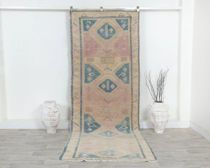 Blue Runner Rug 3' 10" x 10' 5" | No. VR37270