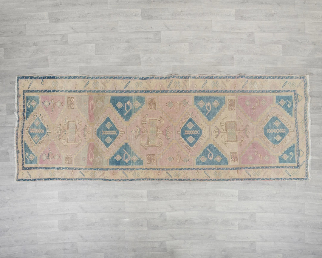 Blue Runner Rug 3' 10" x 10' 5" | No. VR37270