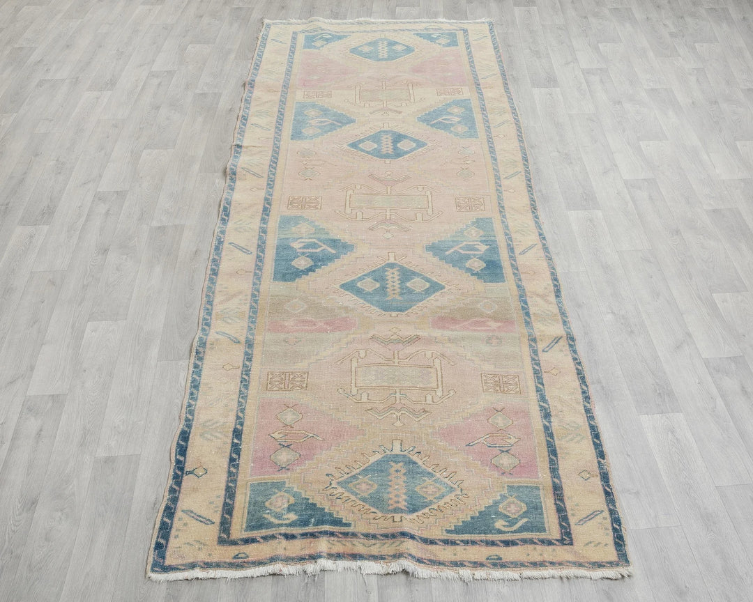 Blue Runner Rug 3' 10" x 10' 5" | No. VR37270