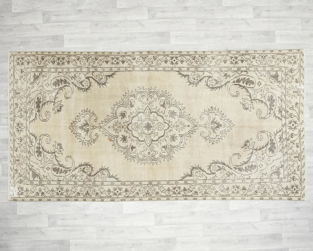 Multicolor Turkish Oushak Rug 144' x 277' Hand-Knotted | No. VR37417