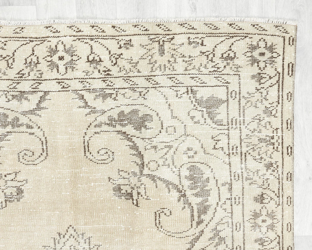 Multicolor Turkish Oushak Rug 144' x 277' Hand-Knotted | No. VR37417