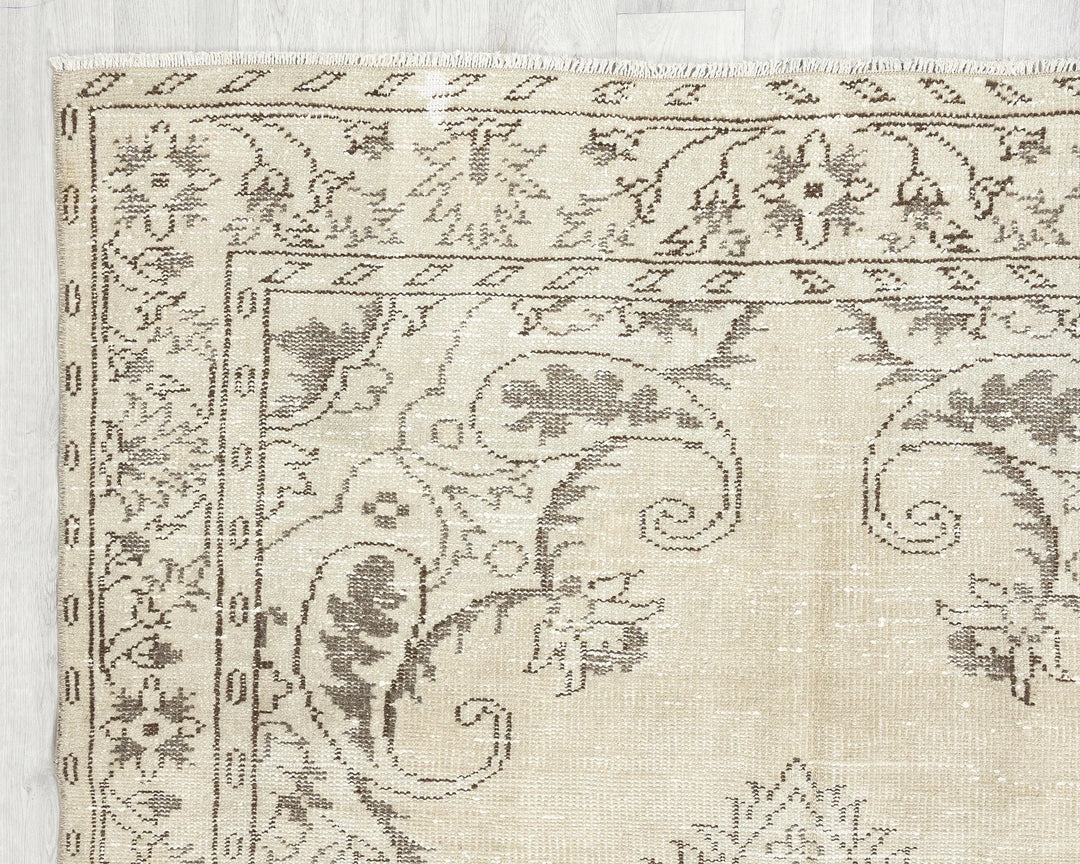 Multicolor Turkish Oushak Rug 144' x 277' Hand-Knotted | No. VR37417