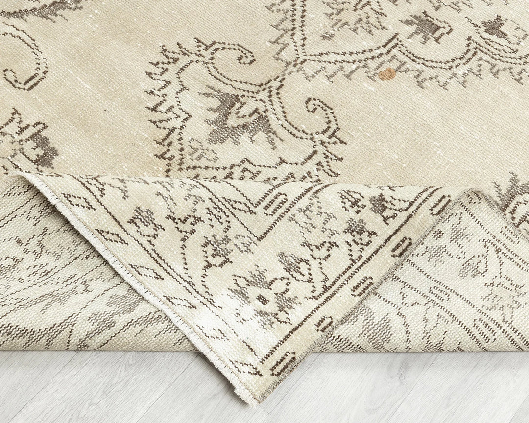 Multicolor Turkish Oushak Rug 144' x 277' Hand-Knotted | No. VR37417