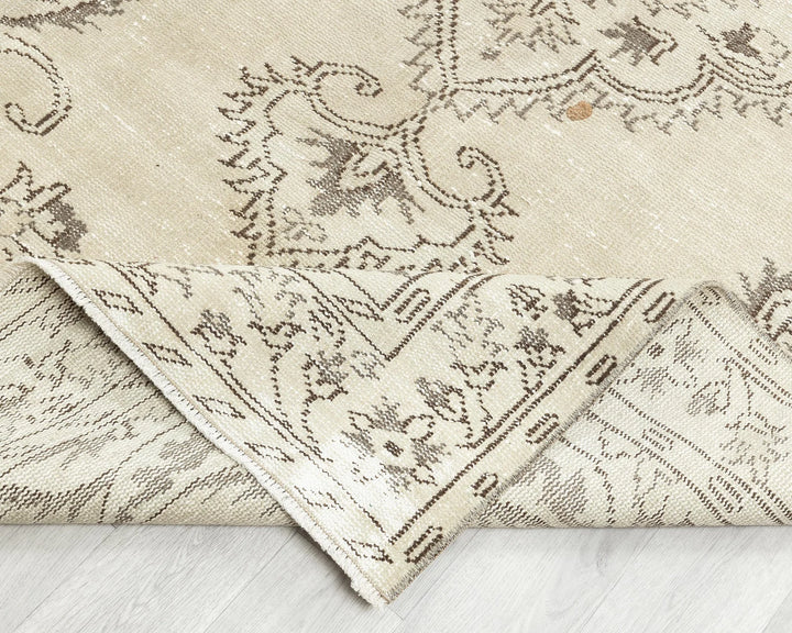Multicolor Turkish Oushak Rug 144' x 277' Hand-Knotted | No. VR37417