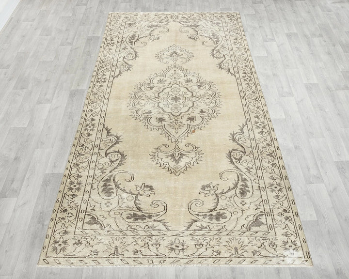 Multicolor Turkish Oushak Rug 144' x 277' Hand-Knotted | No. VR37417