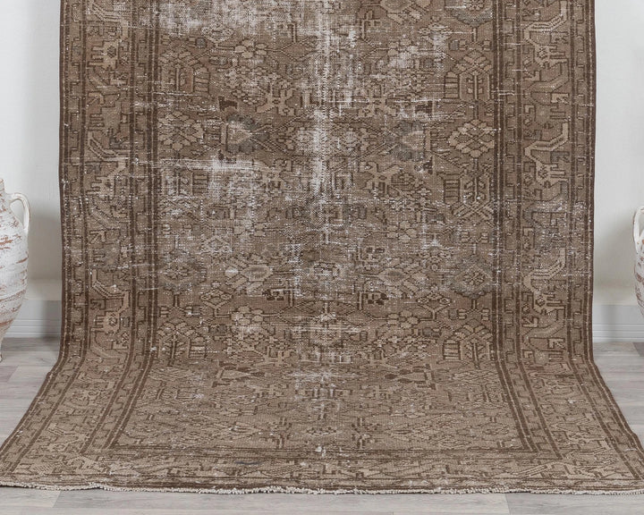 Multicolor Turkish Oushak Rug 5' 3" x 9' 5" Hand-Knotted | No. VR37451