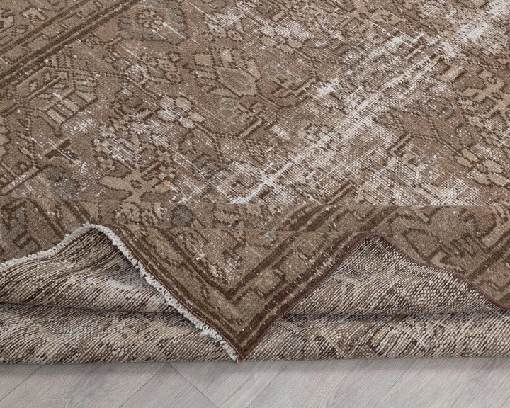 Multicolor Turkish Oushak Rug 5' 3" x 9' 5" Hand-Knotted | No. VR37451