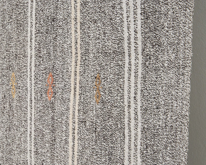 Gray Kilim Rug 7' 1" x 8' 4" | No. VR37535