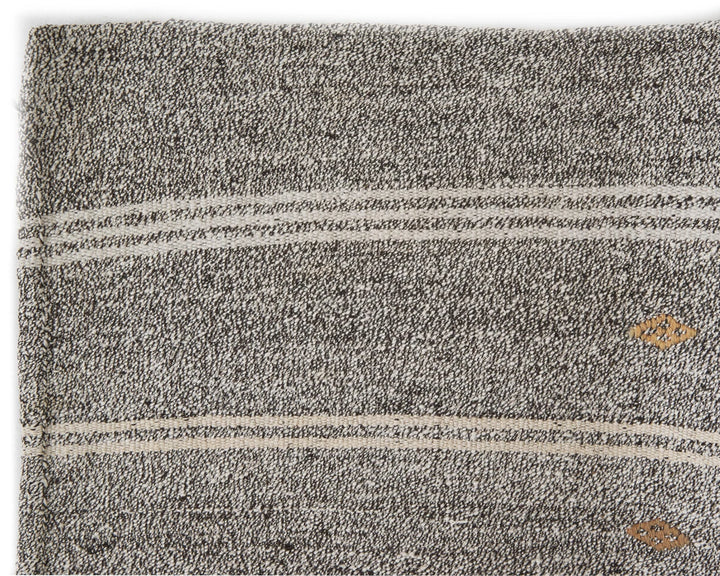 Gray Kilim Rug 7' 1" x 8' 4" | No. VR37535