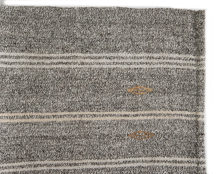 Gray Kilim Rug 7' 1" x 8' 4" | No. VR37535
