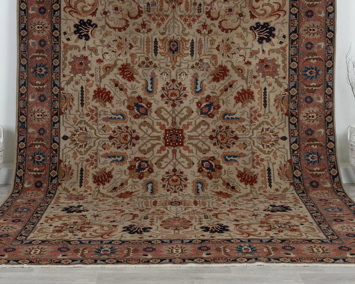 Multicolor Turkish Oushak Rug 8' x 11' Hand-Knotted view