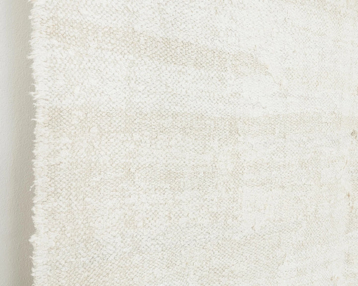 White Turkish Kilim Rug 9' 10" x 12' 1" Flat-Weave | No. VR37923