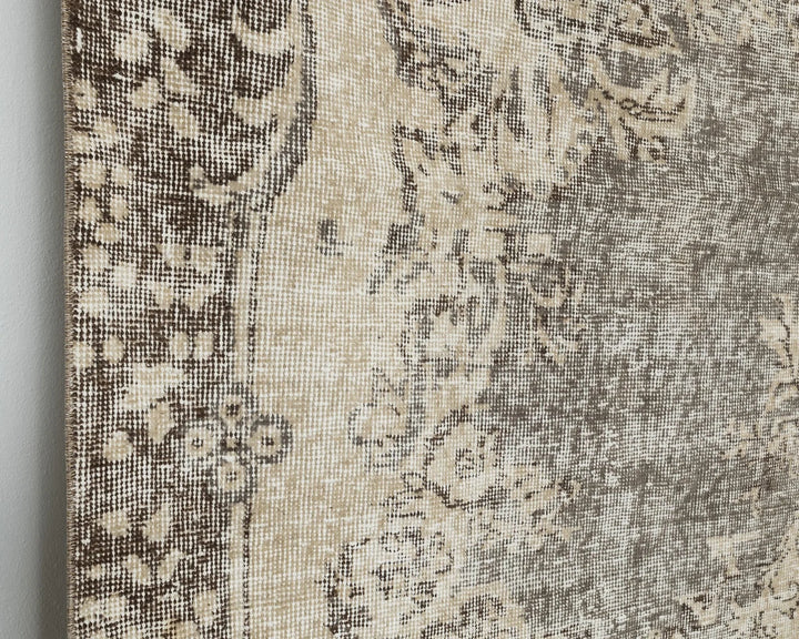Multicolor Turkish Oushak Rug 6'9" x 10'2" Hand-Knotted | No. VR37941