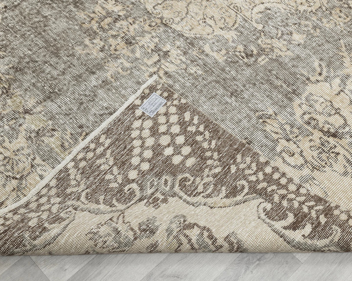 Multicolor Turkish Oushak Rug 6'9" x 10'2" Hand-Knotted | No. VR37941