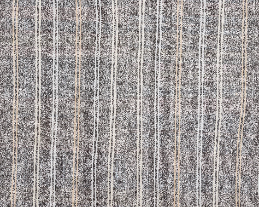 Gray Kilim Rug 4' 7" x 9' 4" | No. VR38029
