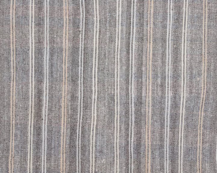 Gray Kilim Rug 4' 7" x 9' 4" | No. VR38029