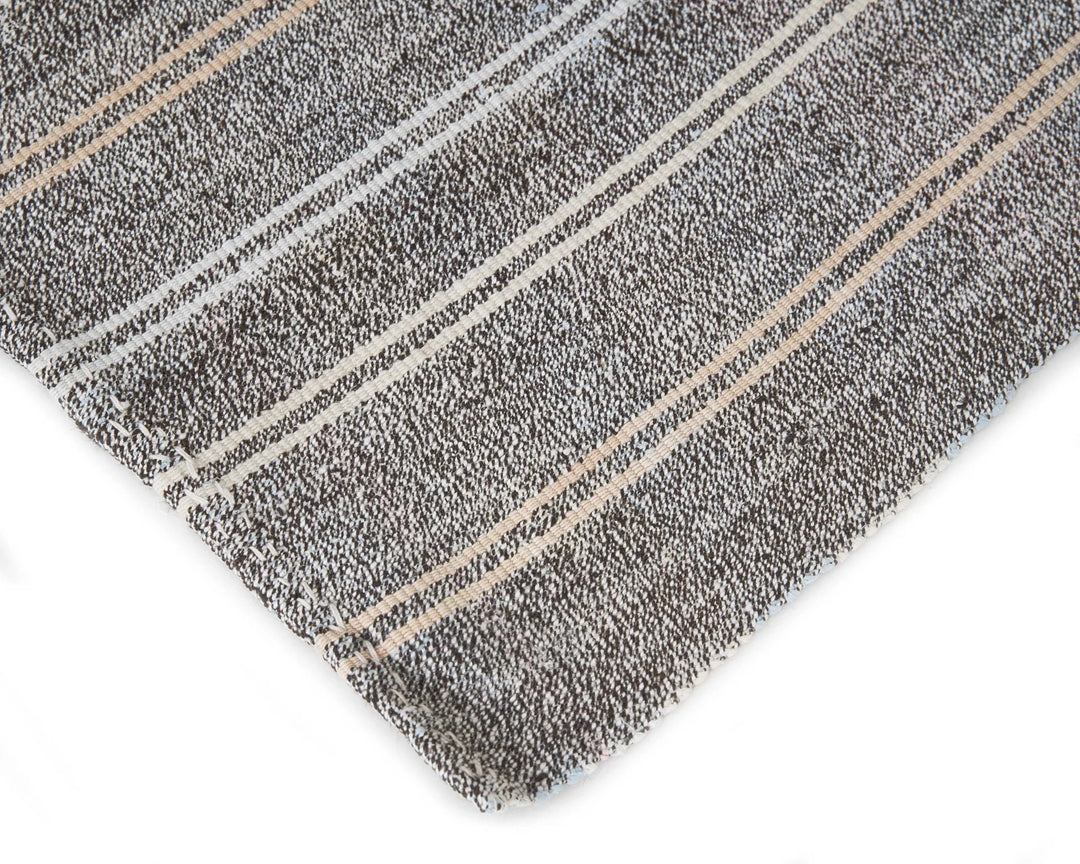 Gray Kilim Rug 4' 7" x 9' 4" | No. VR38029