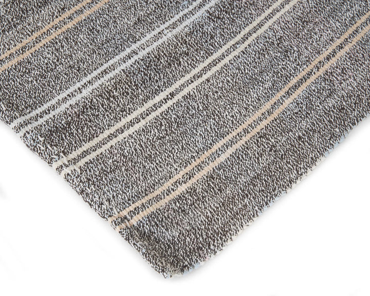 Gray Kilim Rug 4' 7" x 9' 4" | No. VR38029