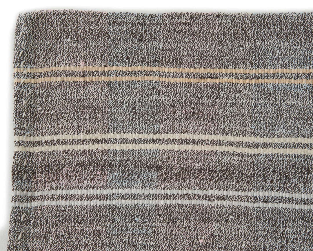 Gray Kilim Rug 4' 7" x 9' 4" | No. VR38029