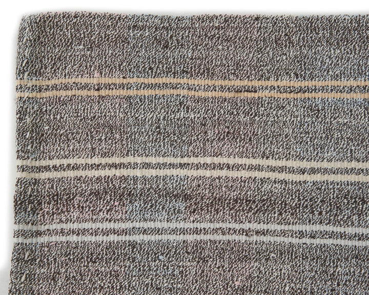 Gray Kilim Rug 4' 7" x 9' 4" | No. VR38029