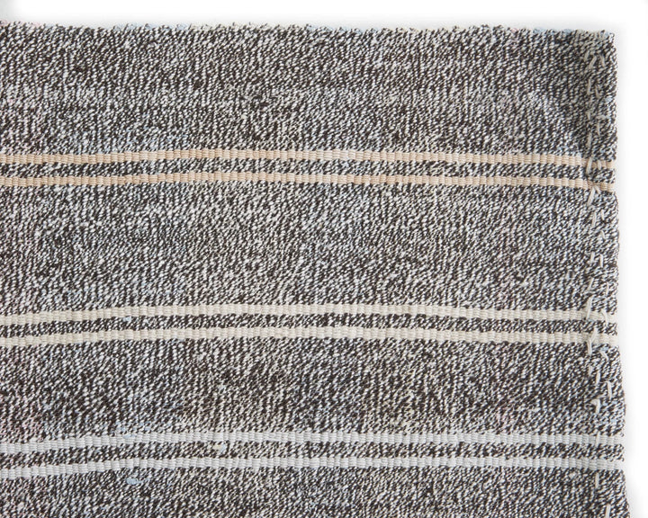 Gray Kilim Rug 4' 7" x 9' 4" | No. VR38029