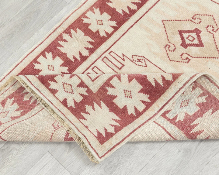 Multicolor Turkish Oushak Rug 2'10" x 3'11" Hand-Knotted | No. VR38268