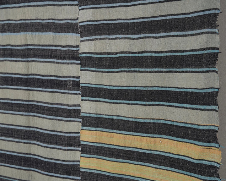Multicolor Turkish Kilim Rug 6'1" x 9'11" Flat-Weave | No. VR38349
