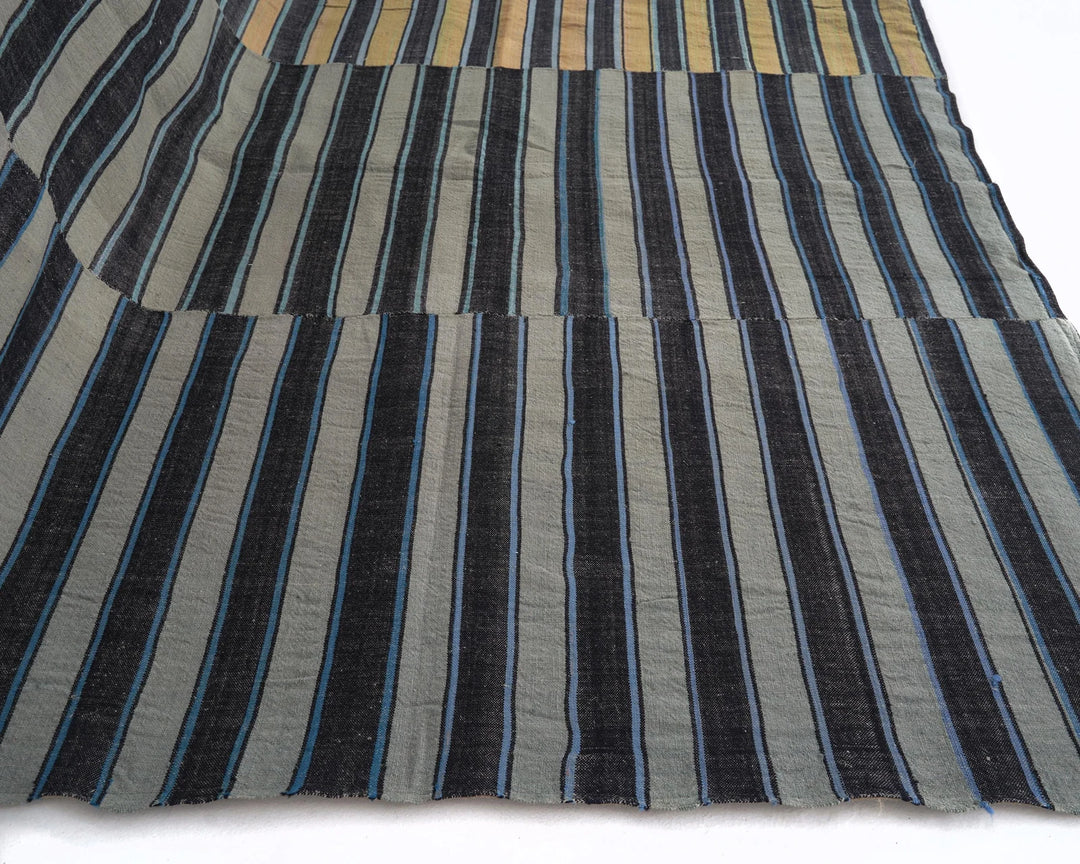 Multicolor Turkish Kilim Rug 6'1" x 9'11" Flat-Weave | No. VR38349