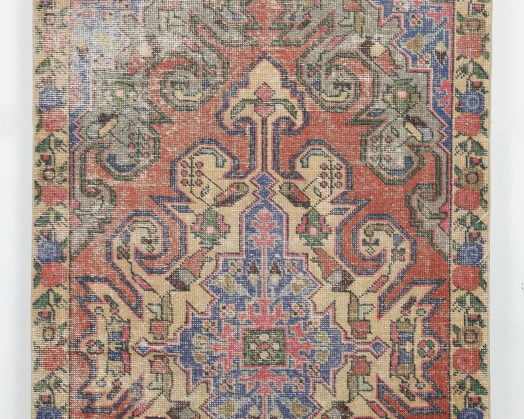 Pink Turkish Oushak Rug 7' 5" x 4' 6" Hand-Knotted | No. VR38663