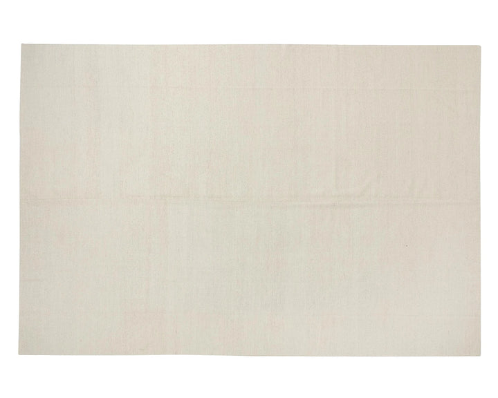Beige Turkish Kilim Rug 8' x 11' 4" Flat-Weave | No. VR38766