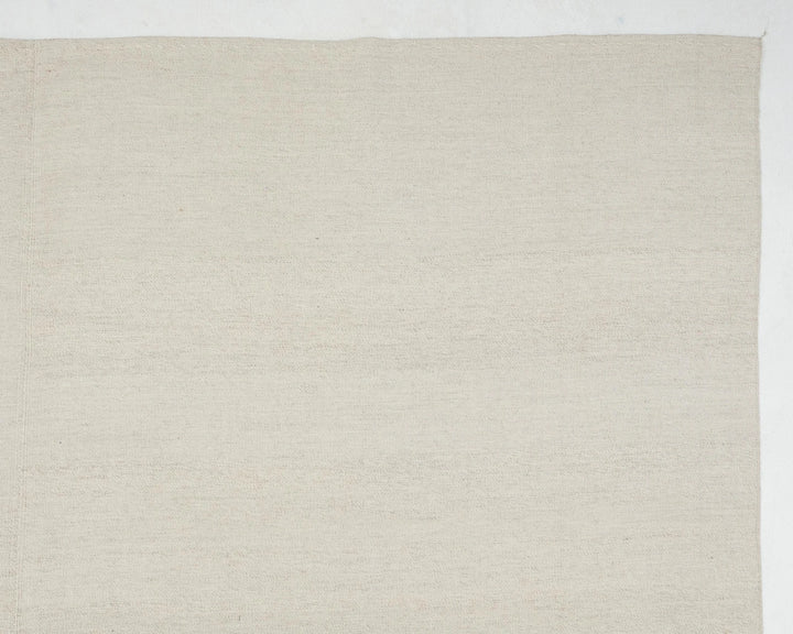 Beige Turkish Kilim Rug 8' x 11' 4" Flat-Weave | No. VR38766