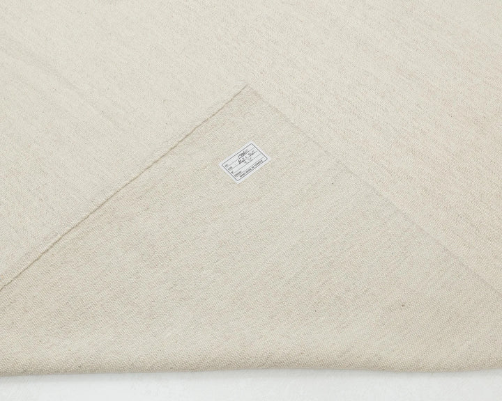 Beige Turkish Kilim Rug 8' x 11' 4" Flat-Weave | No. VR38766