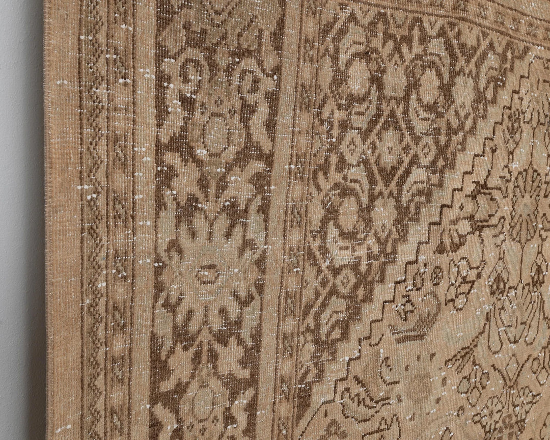 Multicolor Turkish Oushak Rug 9'6" x 12'8" Hand-Knotted | No. VR38789