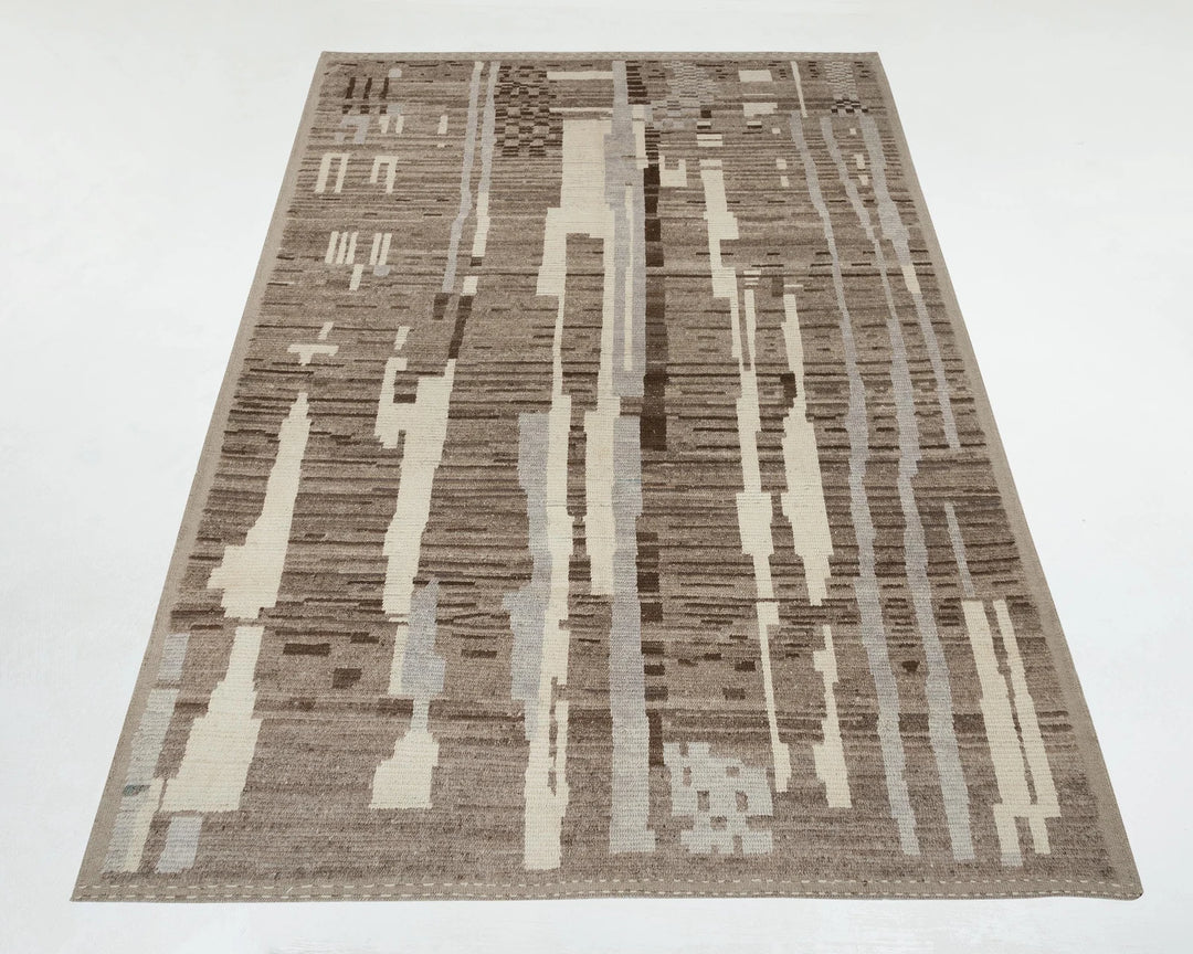 Multicolor Turkish Oushak Rug 8' x 11' 10" Hand-Knotted | No. VR38908
