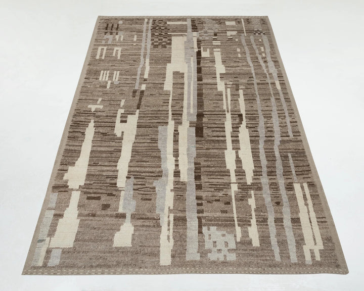 Multicolor Turkish Oushak Rug 8' x 11' 10" Hand-Knotted | No. VR38908