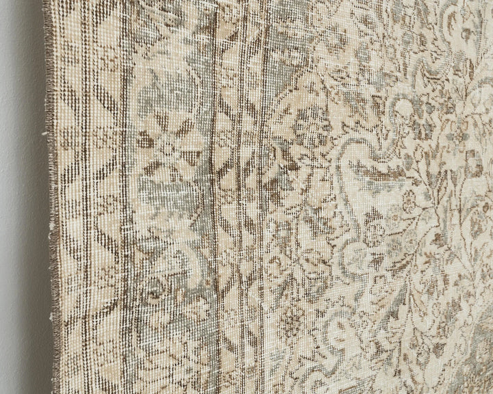 Multicolor Turkish Oushak Rug 6'10" x 9'2" Hand-Knotted | No. VR38923