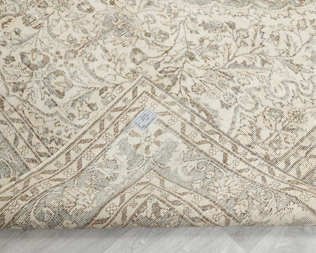 Multicolor Turkish Oushak Rug 6'10" x 9'2" Hand-Knotted | No. VR38923