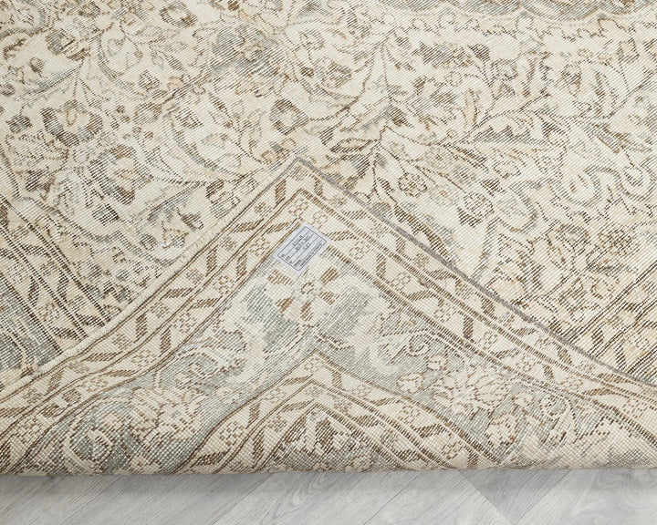 Multicolor Turkish Oushak Rug 6'10" x 9'2" Hand-Knotted | No. VR38923