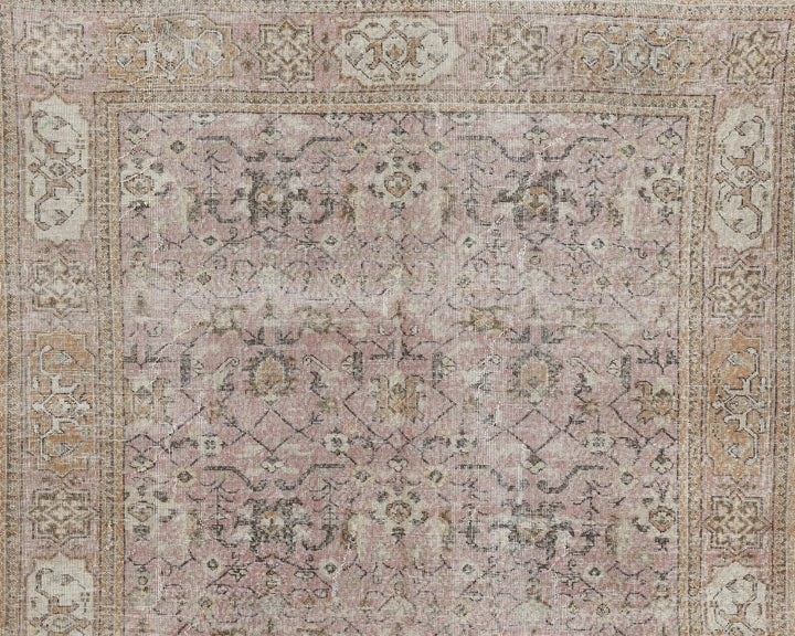 Multicolor Turkish Oushak Rug 7' x 11' Hand-Knotted | No. VR39054