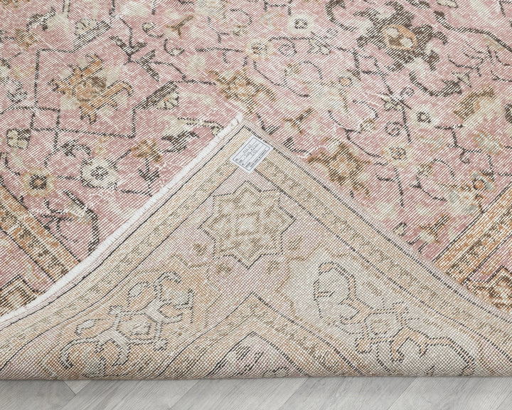Multicolor Turkish Oushak Rug 7' x 11' Hand-Knotted | No. VR39054