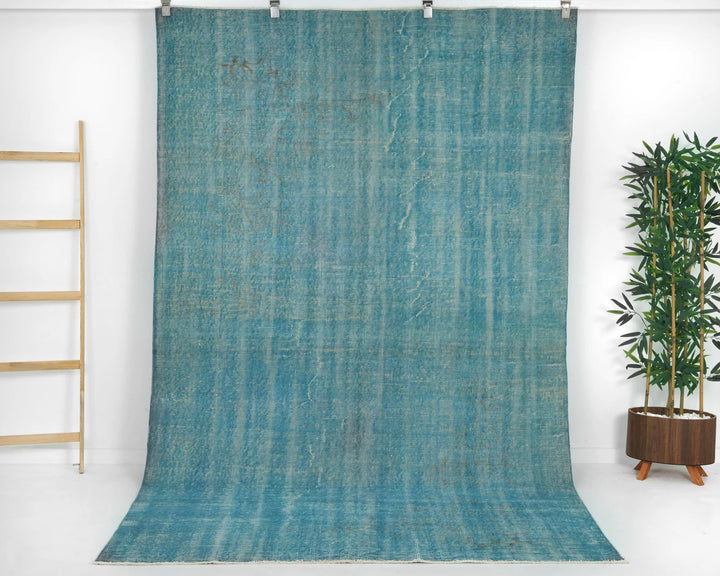 Multicolor Turkish Oushak Rug 8' 2" x 5' 9" Hand-Knotted | No. VR39075